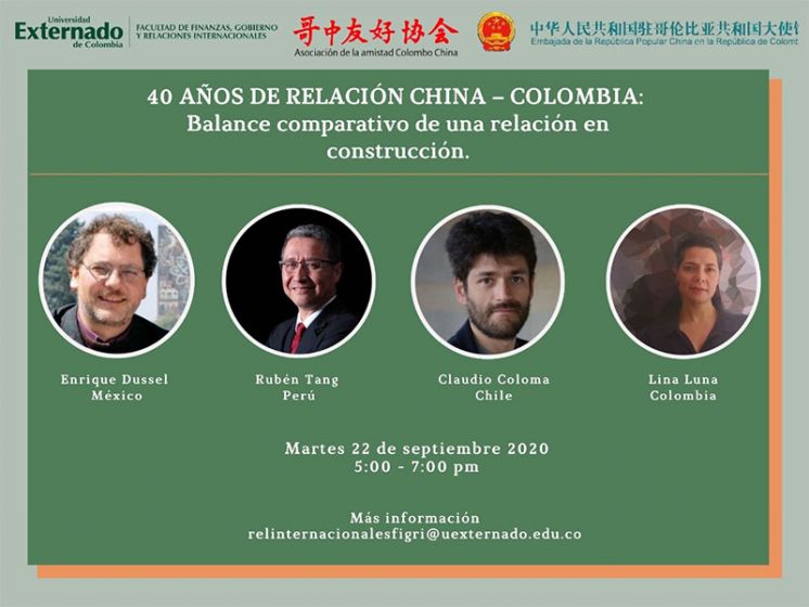 Seminario Internacional “40 años de Relación China - Colombia: Balance comparativo de una relación en construcción”