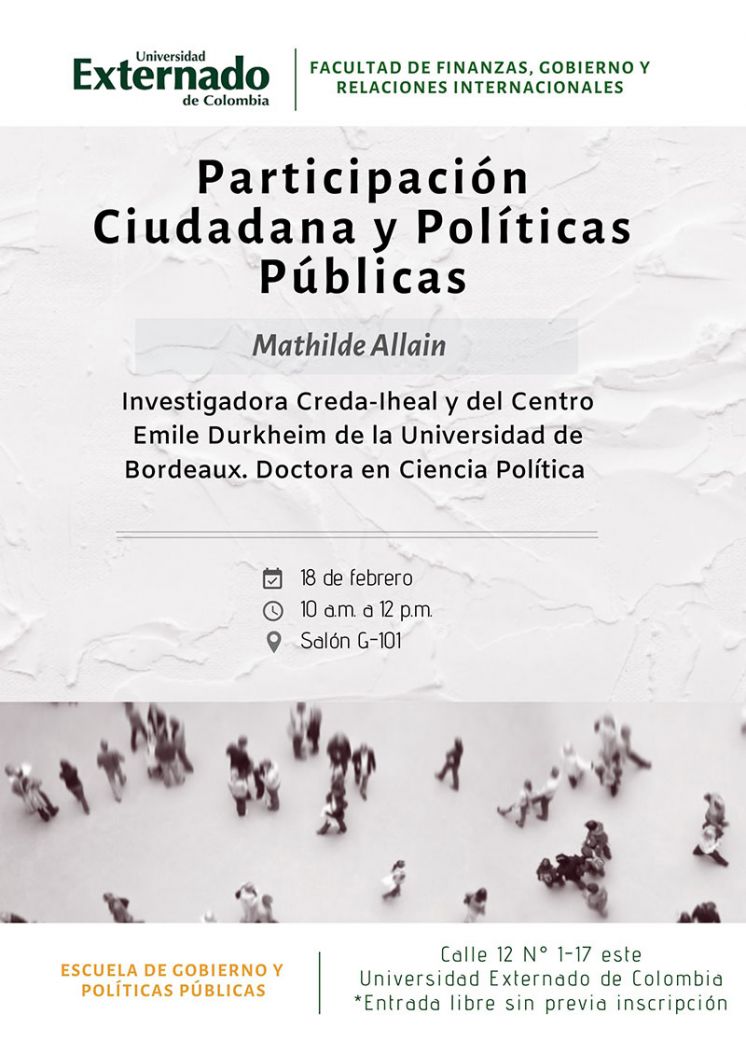 Participación Ciudadana y Políticas Públicas