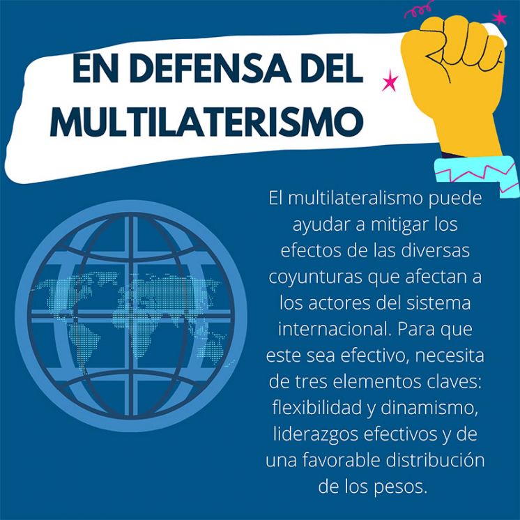 Infografía “En defensa del multilateralismo"